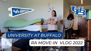 University at Buffalo | RA Move-In Vlog 2022 | Greiner Hall | Kathleen Leite