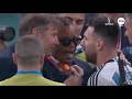 Messi tells van gal and edgar davids he talks too much after argentina vs netherland match