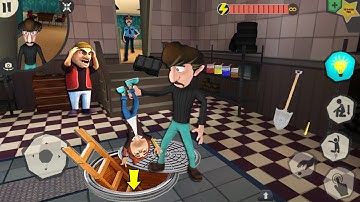 Scary Robber Home Clash Update Special Levels Control Brian Troll Felix & Lester part 901