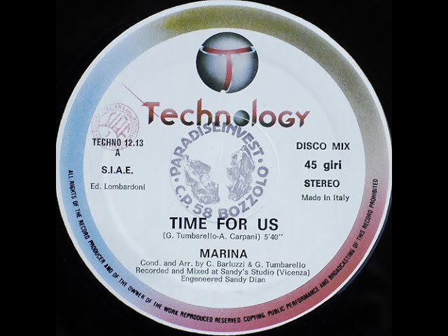 Marina - Time For Us [ITALO-DISCO] [1987]