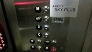 Montgomery Hydraulic Elevator @LAX Airport Terminal 5, Los Angeles