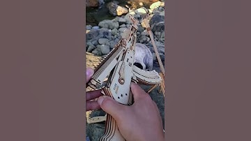 Creative 3D Wooden AK47 Puzzle Model Kit, DIY AK Assembled Model kit.who want one? #wooden #ak47