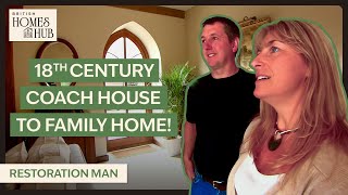 Transforming 18th Century Sussex Coach House With Zero Building Experience | Restoration Man |S1 EP8
