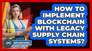 How To Implement Blockchain With Legacy Supply Chain Systems? - Smart Logistics Network