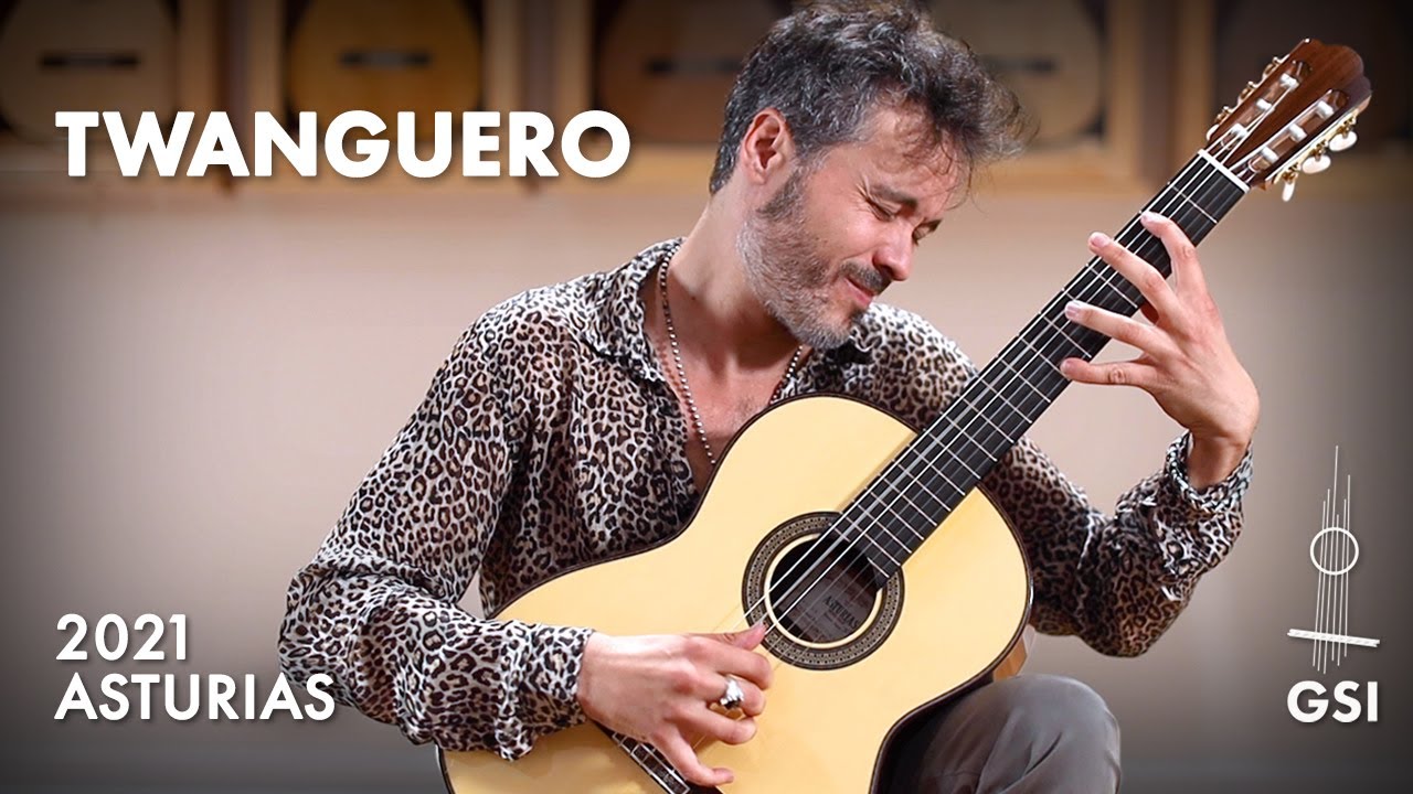 Twanguero performs his composition 