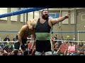 Steel cage match eric johnson vs brg  lets wrestle championship  limitless wrestling maine