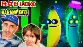 Equipo BANANA ALIEN!! Evan y yo!! Los Polo en Roblox Banana EATS