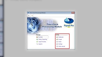 Tutorial Payroll Pro HRM -Time Clock Processing Module