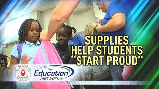 Supplies Help Students Start Proud
