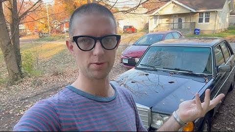 I Adjusted The Idle On My W123 Mercedes 240D