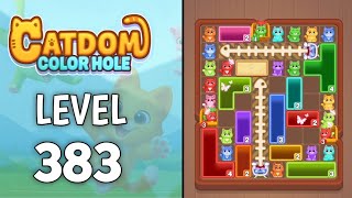 Catdom: Color hole Level 383 walkthrough solution 