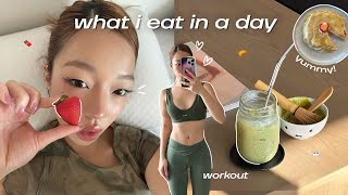 what i eat in a day 🍚 how i stay fit as someone who CAN&#39;T cook (simple meals)