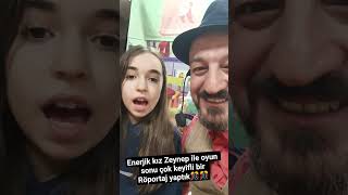 Enerjik kız Zeynep ile oyun sonu çok keyifli bir Röportaj yaptık🎊🎊