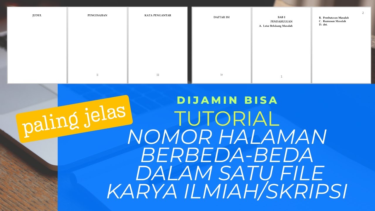 Tutorial Halaman Tutorial Penomoran Halaman Mudah: Tip Sederhana Untuk Tata Letak ...