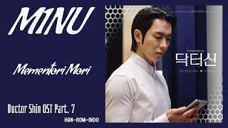 M1NU (미누) – Memento Mori | Doctor Shin 닥터신 OST Part. 7 Lyrics Han/Rom/Indo