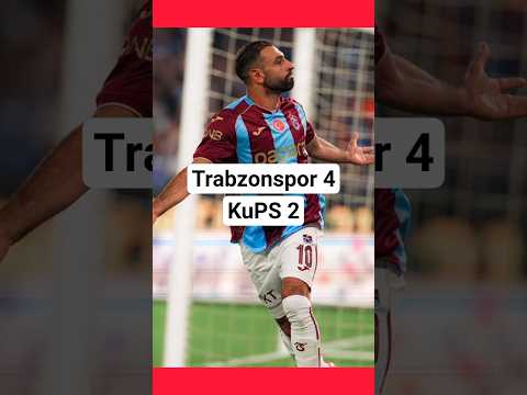 Mohammed Salah! Trabzonspor vs KuPS - All goals and highlights #football