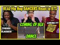 REAL Hip Hop DANCERS REACT to BTS Coming of Age Ceremony | Dance Cover by Jimin and Jungkook