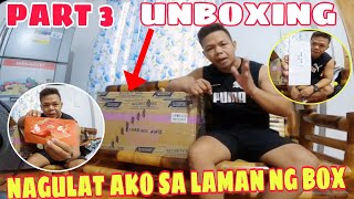 PART 3 Unboxing nagulat ako sa laman ng BOX