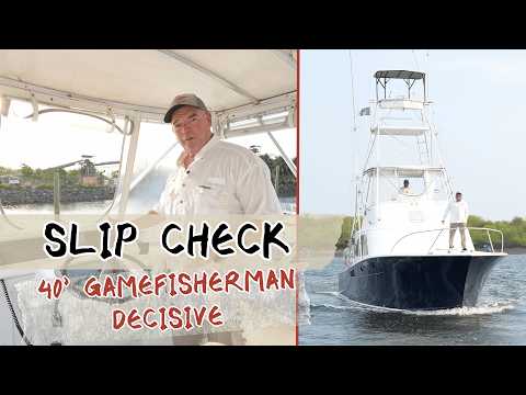 Slip Check | Decisive 40' Gamefisherman In Guatemala