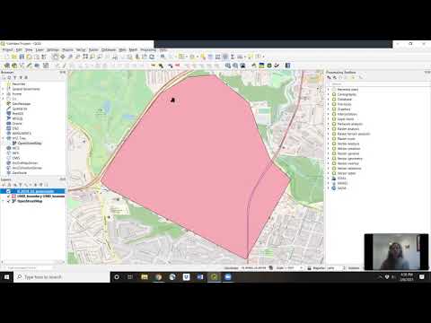 Loading layers into QGIS