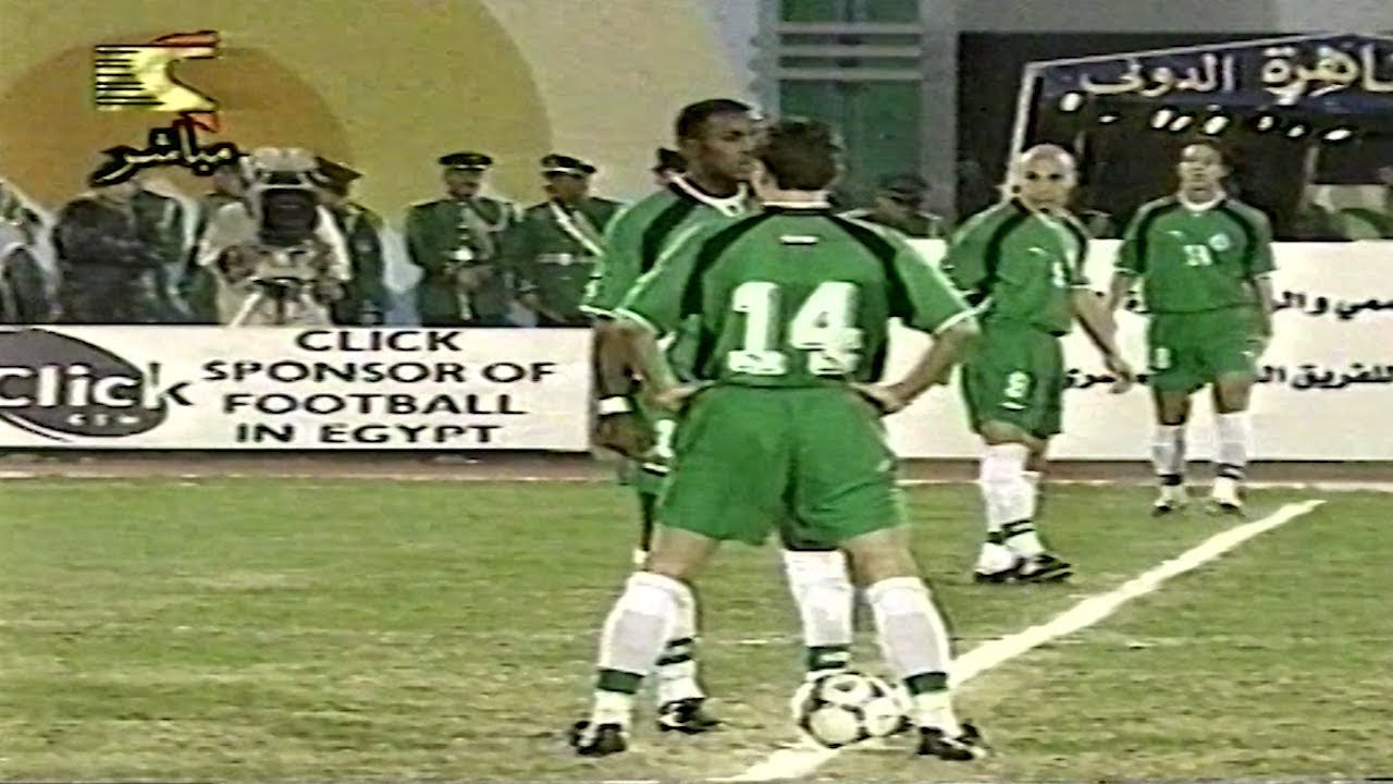 ملخص المباراة المثيرة والصعبة بين مصر والمغرب تصفيات كاس العالم 2002