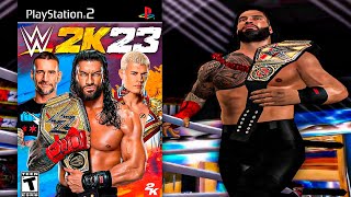 El WWE 2K23 de la PS2