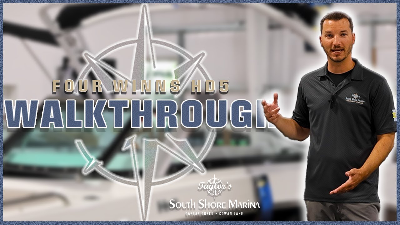 2025 Four Winns HD5 Walk Through