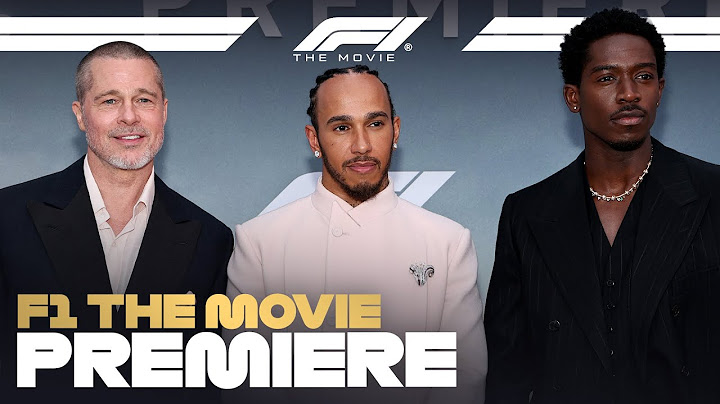 F1 The Movie | World Premiere Highlights