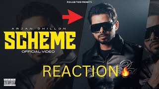 SCHEME ( OFFICIAL VIDEO ) ARJAN DHILLON | MXRCI | LATEST PUNJABI SONGS 2025 (REACTION!!!)