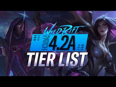 BEST HIGH ELO Champions TIER List - Patch 2.2 - Wild Rift (LoL