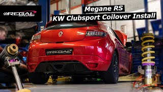 KW Clubsport Install on a Megane RS - YouTube