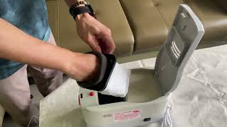 DF-168電動板擦機集塵組安裝示範(波音特，DF168，集灰袋、海綿)
