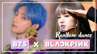 MIRRORED] BTS x BLACKPINK RANDOM DANCE | K-pop