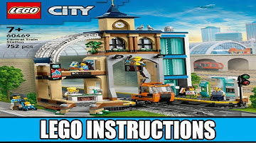 LEGO Instructions - City - 60469 - Central Train Station - Trains