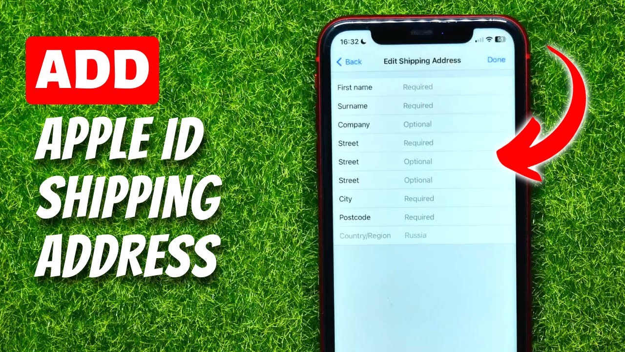 How To Add Apple ID Shipping Address On IPhone YouTube How To Add Apple ID Shipping Address On IPhone YouTube
