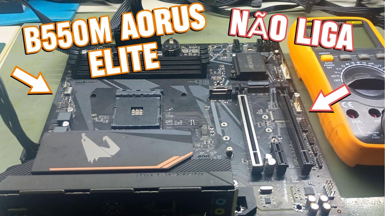 Motherboard stopped working, won't turn on? B550M AORUS ELITE