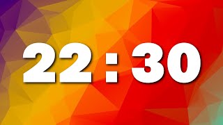 Abstract Color Burst 22:30 Countdown Timer Net Worth