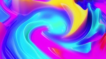 3D multicolored fluid wave pattern abstract background7