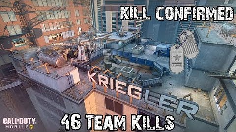 Highrise - Kill Confirmed. 46 Team Kills! COD Mobile
