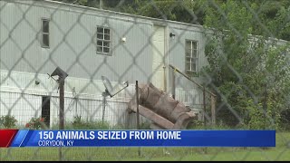 More than 100 animals taken from Henderson Co. home