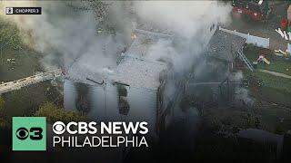 3-alarm fire breaks out at apartments in Lansdale, Pennsylvania