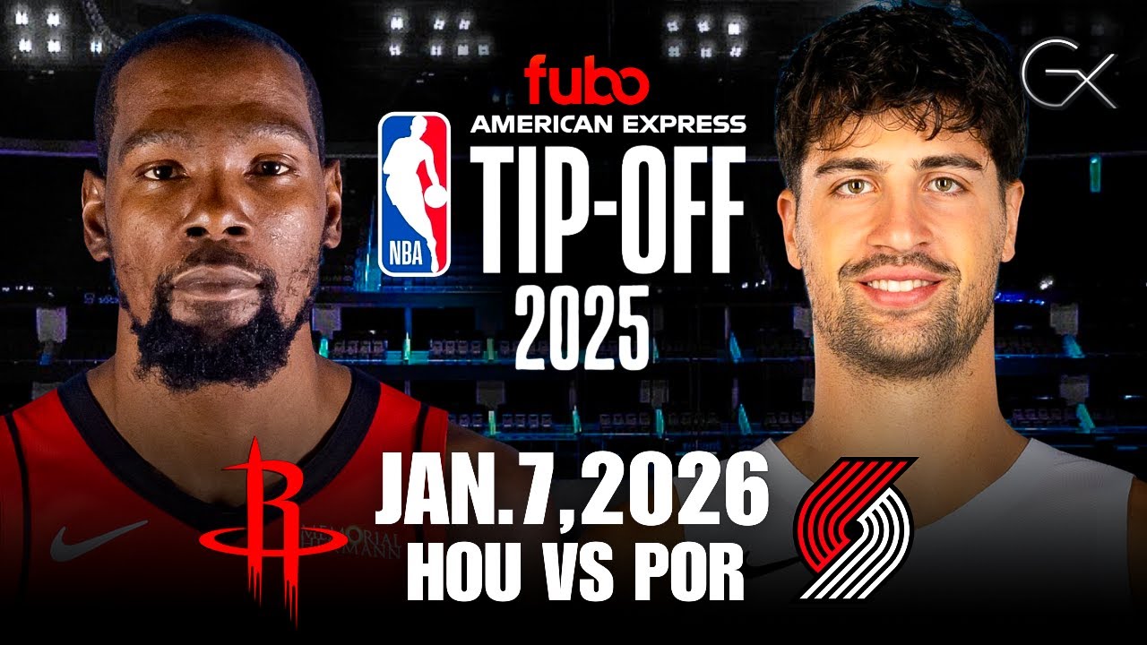 ROCKETS VS TRAILBLAZERS | LIVE NBA Game Play-By-Play Reaction & Scoreboard