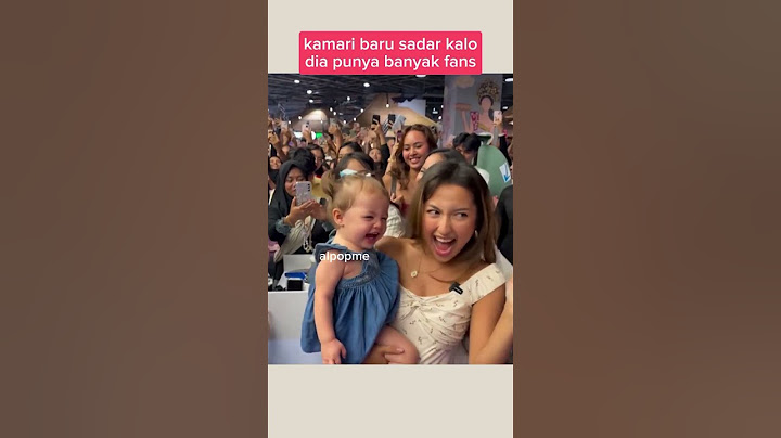 Teriakan heboh kamari nyapa auntie #kamari #jennifercoppen