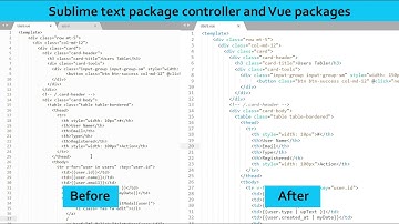 Sublime text package controller | Vue js Package |  syntax highlighter | Bangla Tutorial | TwinsTech
