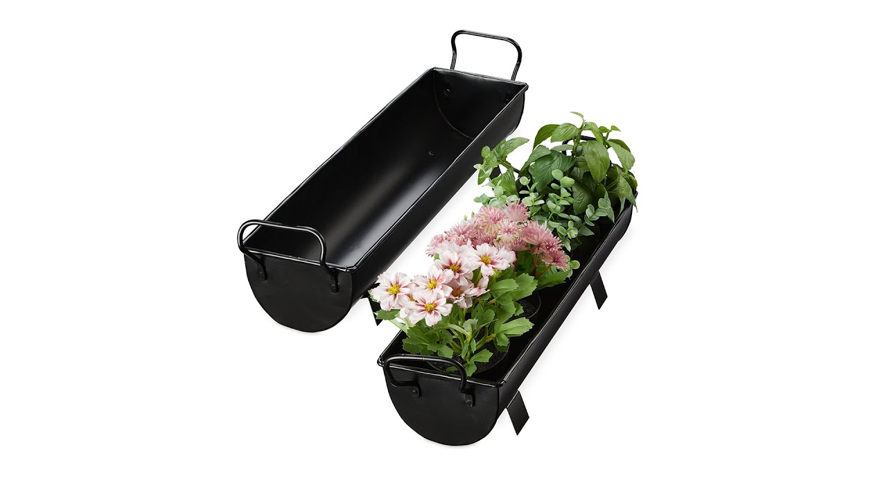 sichtschutzelemente mit blumenkasten Flexi-Design Blumenkasten mit Sichtschutz für Balkone – Potflex
