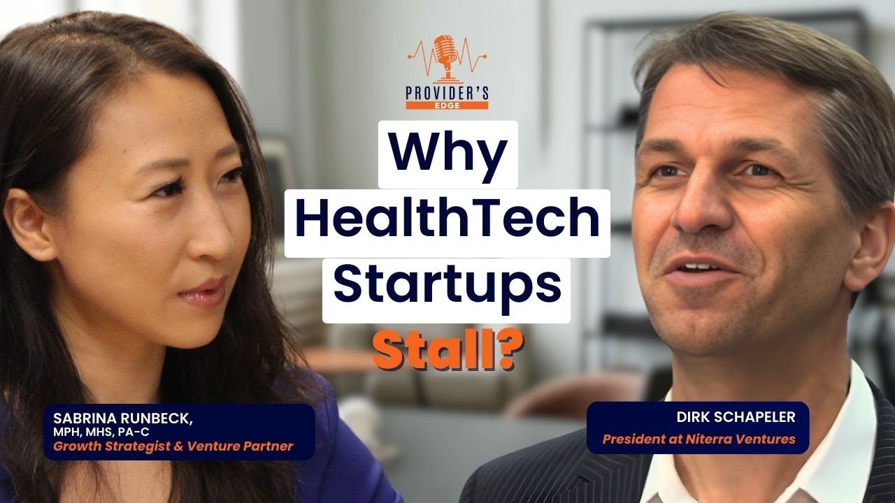 Why Do So Many HealthTech Startups Stall After Early Traction with Dirk Schapeler