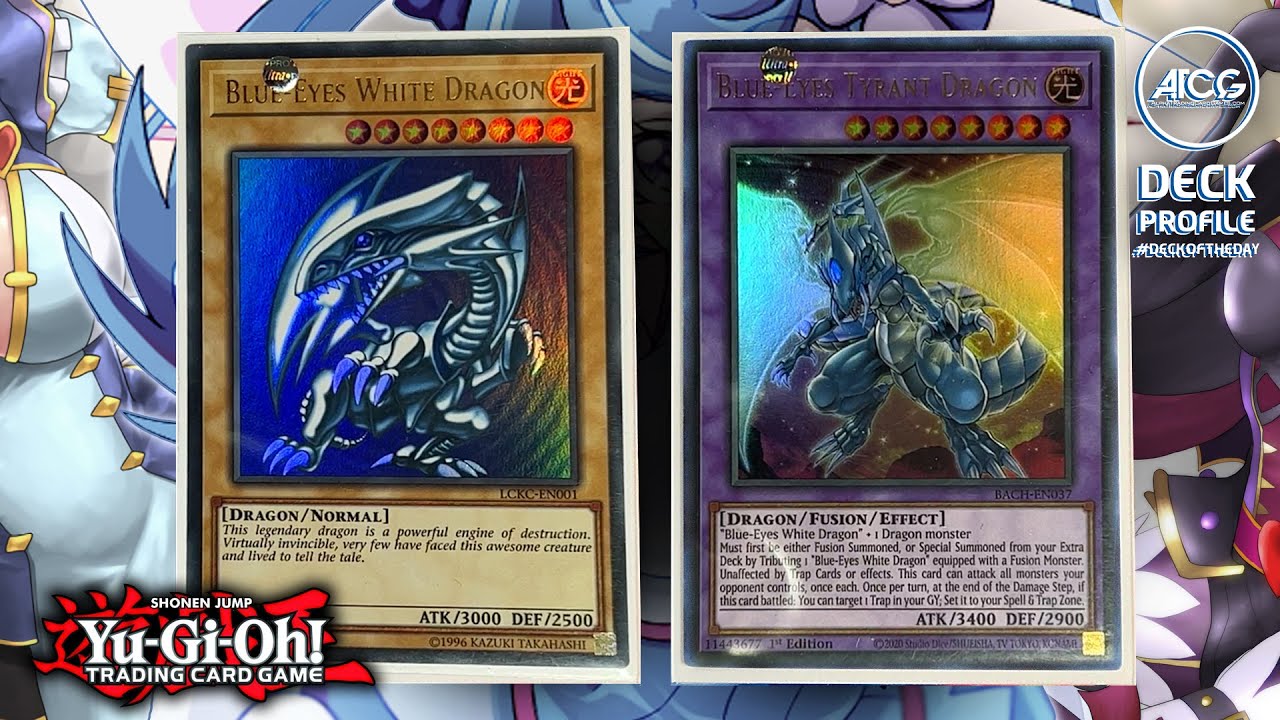 Yu-Gi-Oh! BLUE-EYES WHITE DRAGON Deck Profile - Post BATTLE OF CHAOS (May  2022) - YouTube