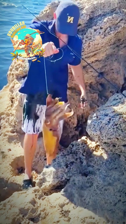 The intention to show off ended up melting #fishing
