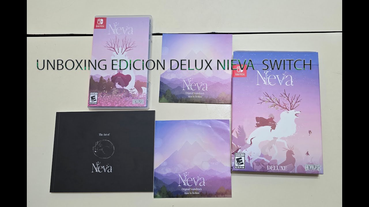 Unboxing edicion delux Neva switch - YouTube