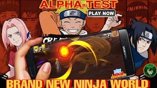 Ninja Adventure Alpha Test Gameplay 🎮 Start your adventure with Naruto - android screenshot 3
